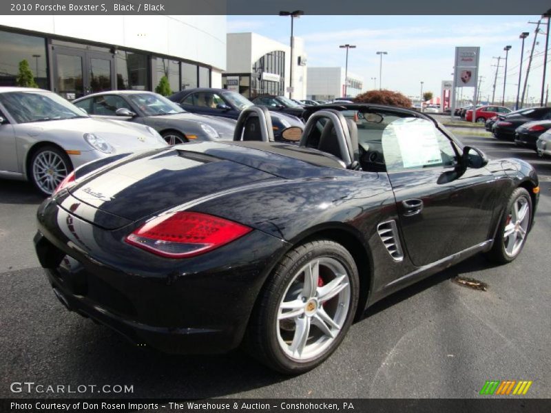 Black / Black 2010 Porsche Boxster S