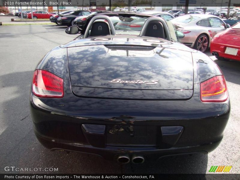 Black / Black 2010 Porsche Boxster S