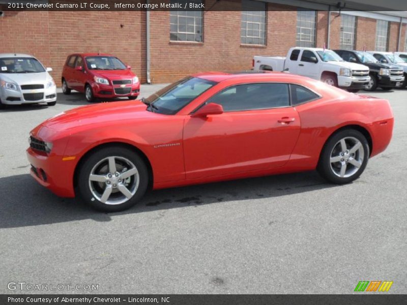  2011 Camaro LT Coupe Inferno Orange Metallic