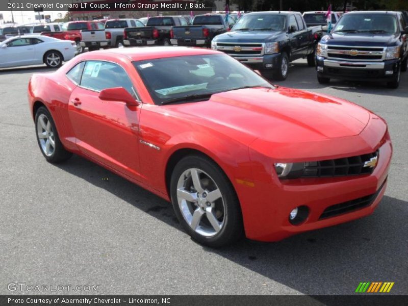 Front 3/4 View of 2011 Camaro LT Coupe