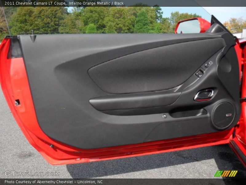Door Panel of 2011 Camaro LT Coupe
