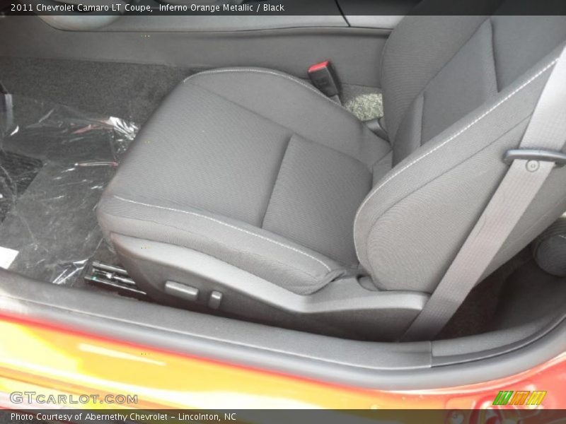 Inferno Orange Metallic / Black 2011 Chevrolet Camaro LT Coupe