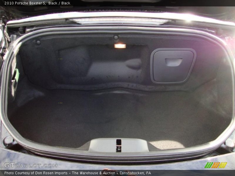  2010 Boxster S Trunk