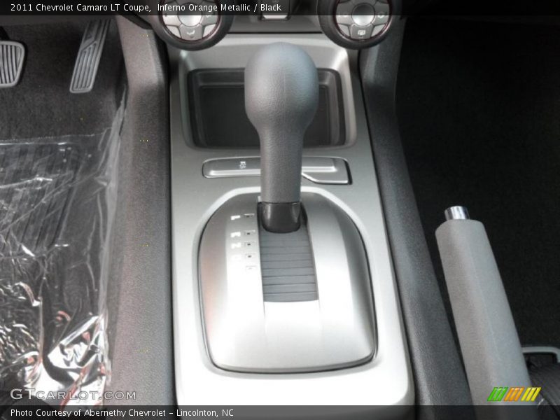 Inferno Orange Metallic / Black 2011 Chevrolet Camaro LT Coupe