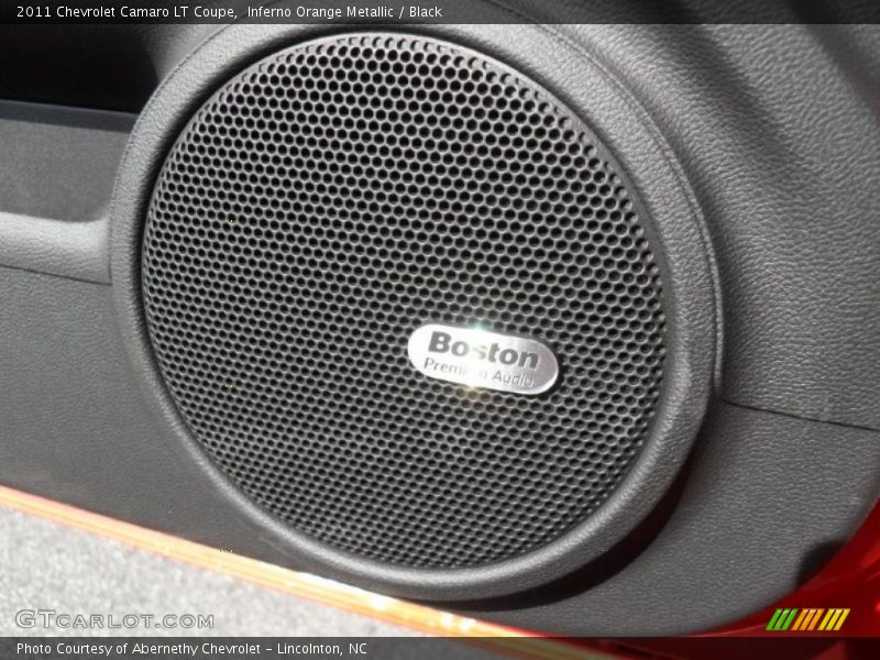 Inferno Orange Metallic / Black 2011 Chevrolet Camaro LT Coupe