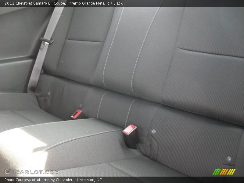 Inferno Orange Metallic / Black 2011 Chevrolet Camaro LT Coupe