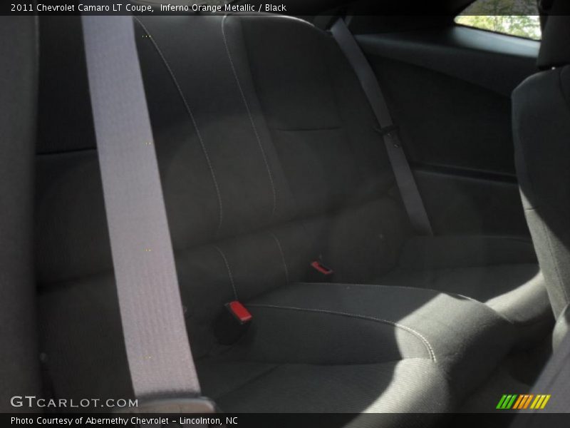 Inferno Orange Metallic / Black 2011 Chevrolet Camaro LT Coupe