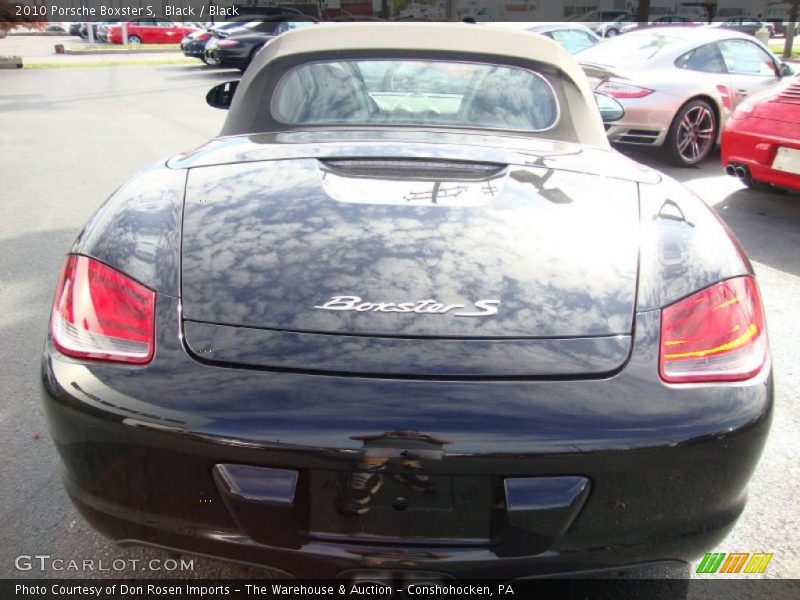 Black / Black 2010 Porsche Boxster S