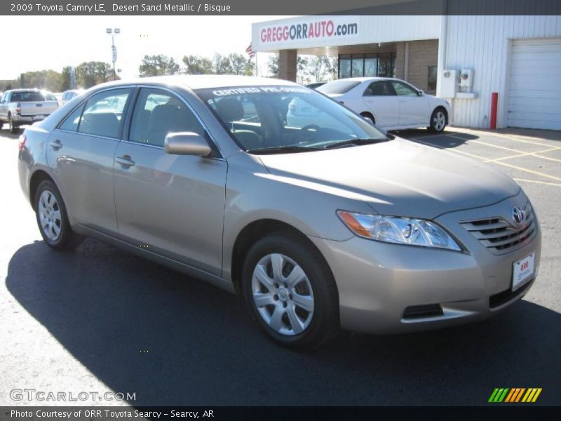 Desert Sand Metallic / Bisque 2009 Toyota Camry LE