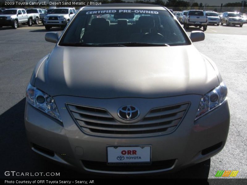 Desert Sand Metallic / Bisque 2009 Toyota Camry LE