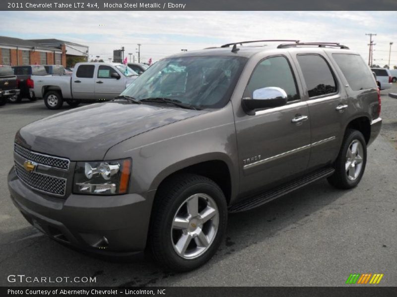 Mocha Steel Metallic / Ebony 2011 Chevrolet Tahoe LTZ 4x4