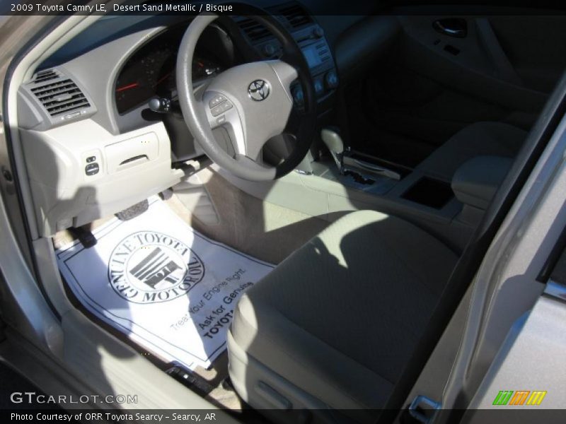 Desert Sand Metallic / Bisque 2009 Toyota Camry LE