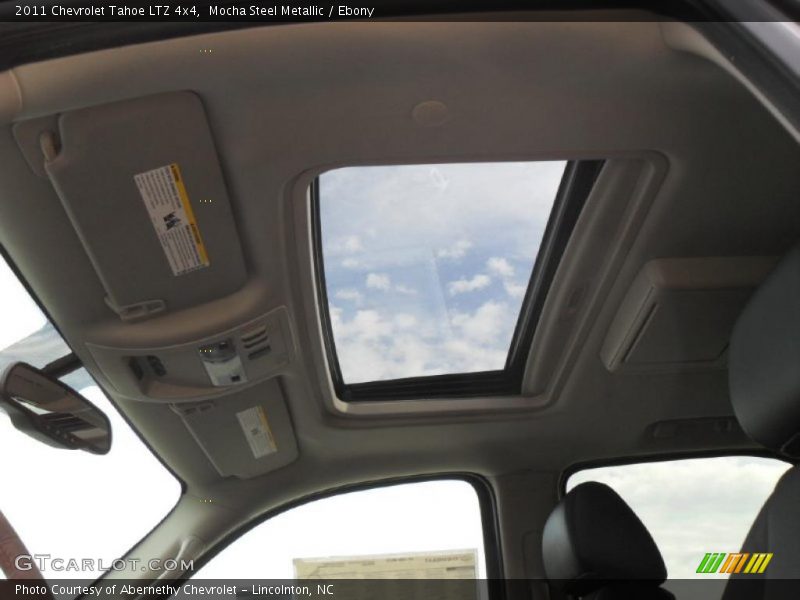 Sunroof of 2011 Tahoe LTZ 4x4