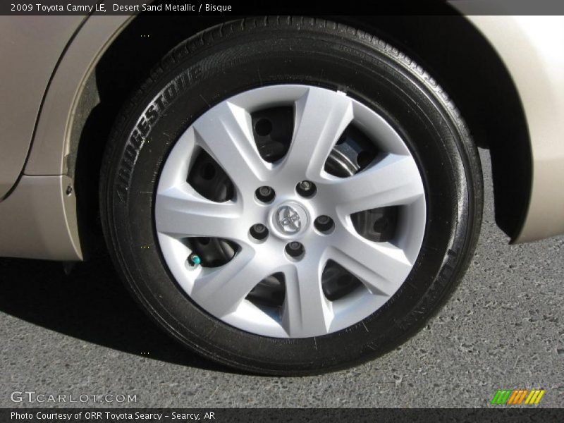 Desert Sand Metallic / Bisque 2009 Toyota Camry LE