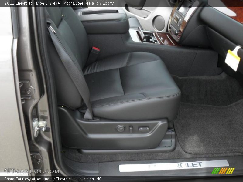 Mocha Steel Metallic / Ebony 2011 Chevrolet Tahoe LTZ 4x4