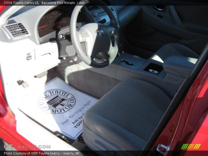 Barcelona Red Metallic / Ash 2009 Toyota Camry LE