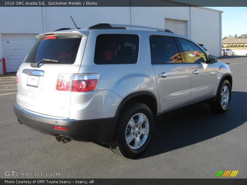 Quicksilver Metallic / Ebony 2010 GMC Acadia SLE