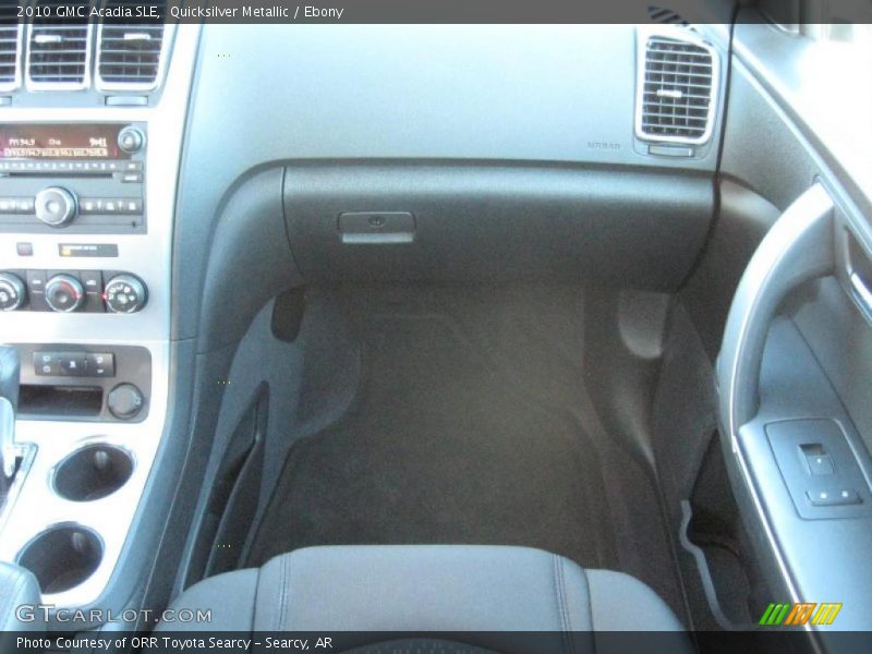 Quicksilver Metallic / Ebony 2010 GMC Acadia SLE