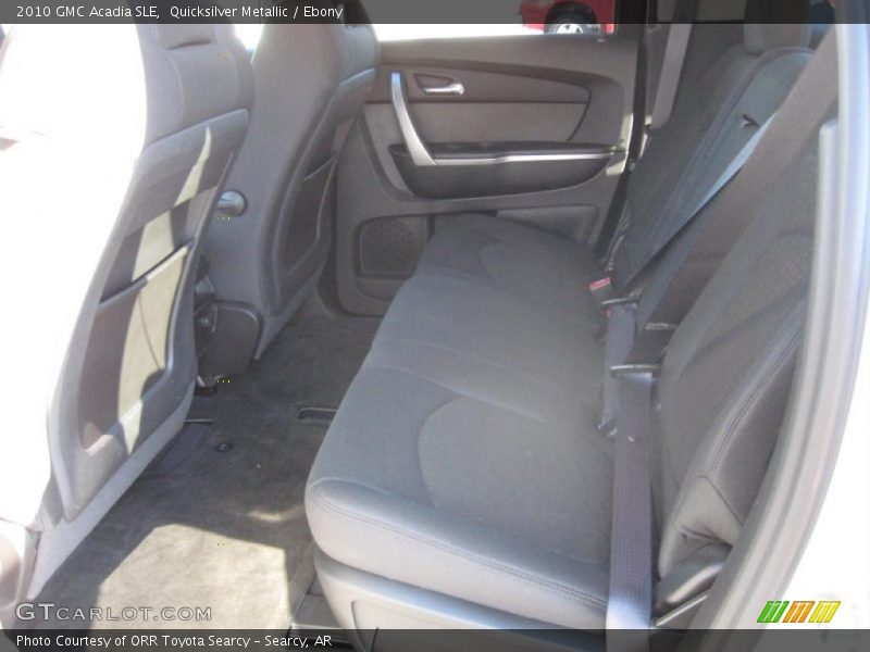 Quicksilver Metallic / Ebony 2010 GMC Acadia SLE
