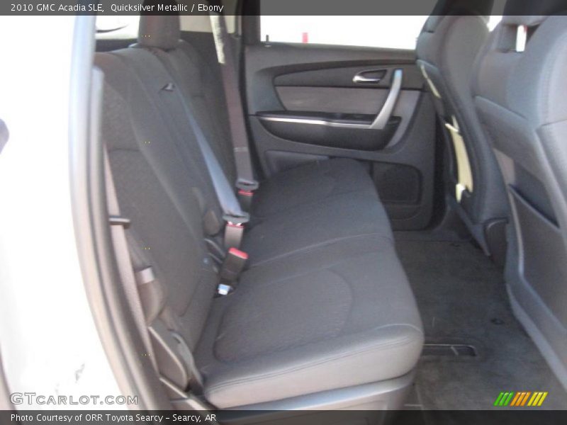 Quicksilver Metallic / Ebony 2010 GMC Acadia SLE