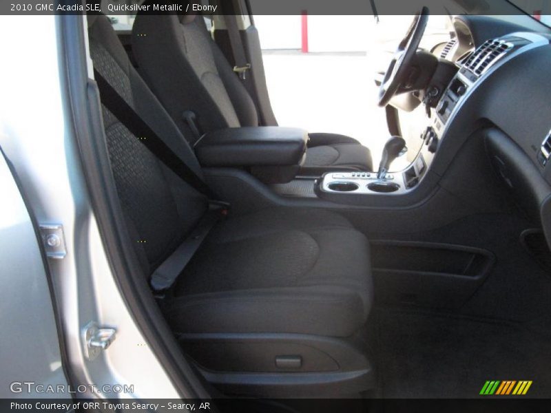 Quicksilver Metallic / Ebony 2010 GMC Acadia SLE
