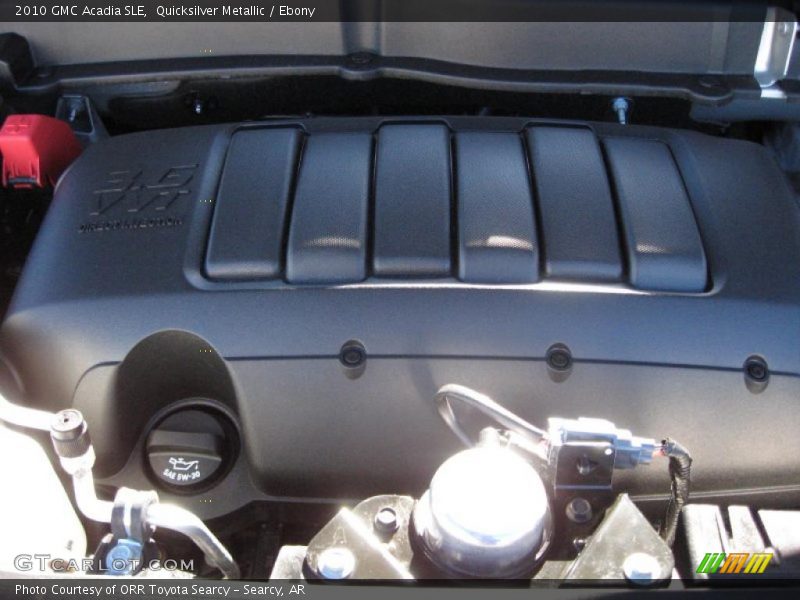Quicksilver Metallic / Ebony 2010 GMC Acadia SLE