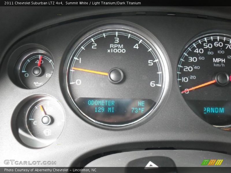 Summit White / Light Titanium/Dark Titanium 2011 Chevrolet Suburban LTZ 4x4