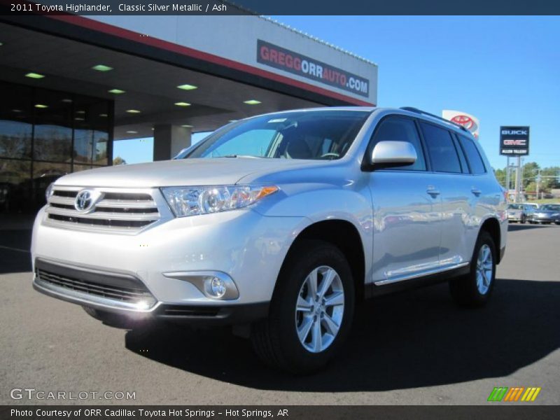 Classic Silver Metallic / Ash 2011 Toyota Highlander
