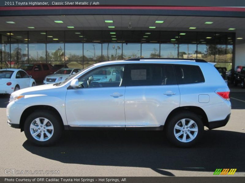 Classic Silver Metallic / Ash 2011 Toyota Highlander