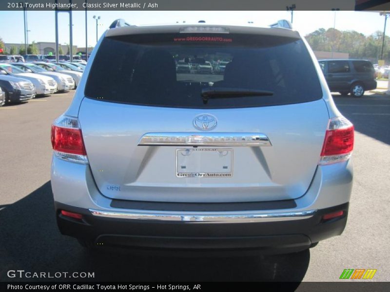Classic Silver Metallic / Ash 2011 Toyota Highlander
