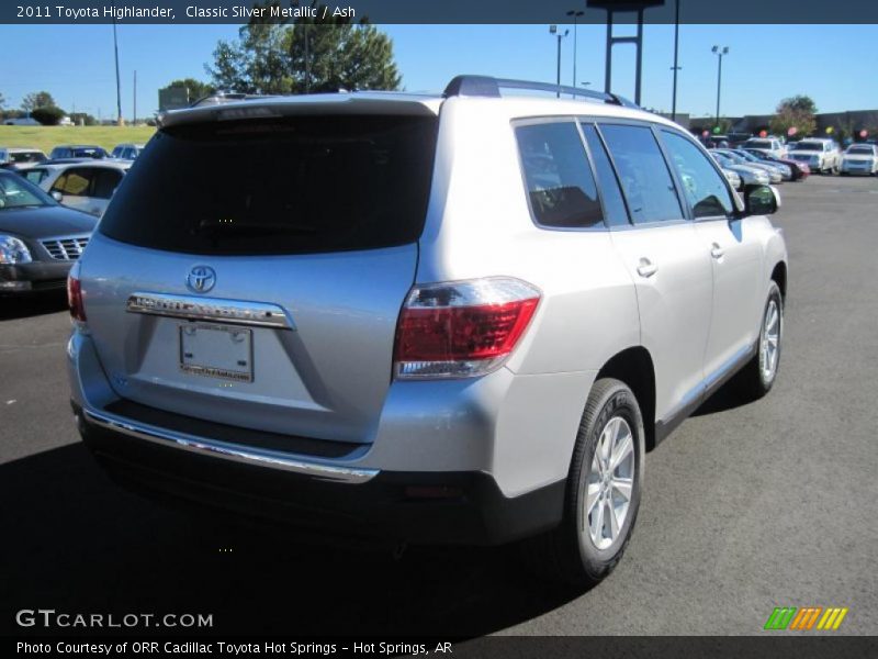 Classic Silver Metallic / Ash 2011 Toyota Highlander