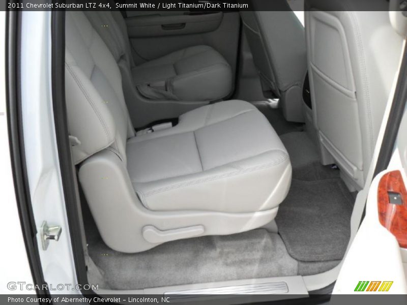 Summit White / Light Titanium/Dark Titanium 2011 Chevrolet Suburban LTZ 4x4
