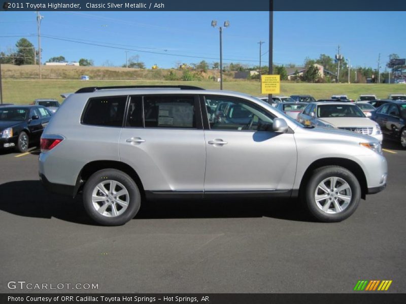 2011 Highlander  Classic Silver Metallic