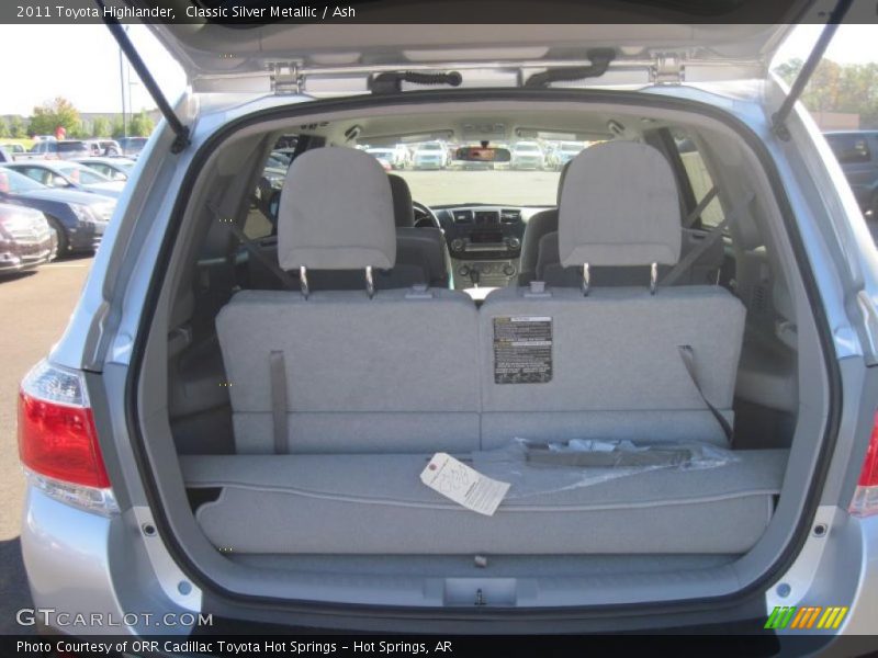  2011 Highlander  Trunk