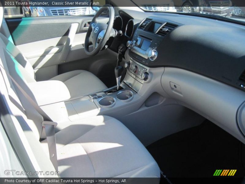  2011 Highlander  Ash Interior