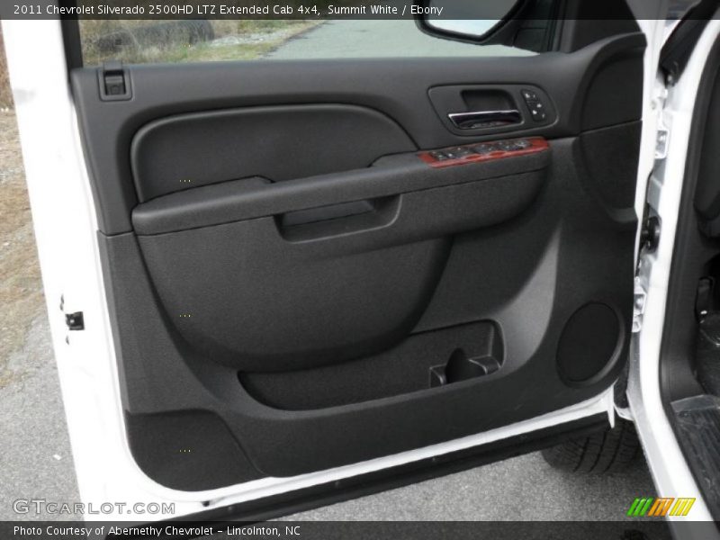 Door Panel of 2011 Silverado 2500HD LTZ Extended Cab 4x4