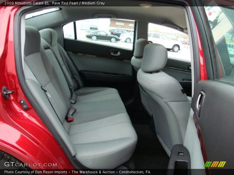 Rave Red Pearl / Medium Gray 2009 Mitsubishi Galant ES