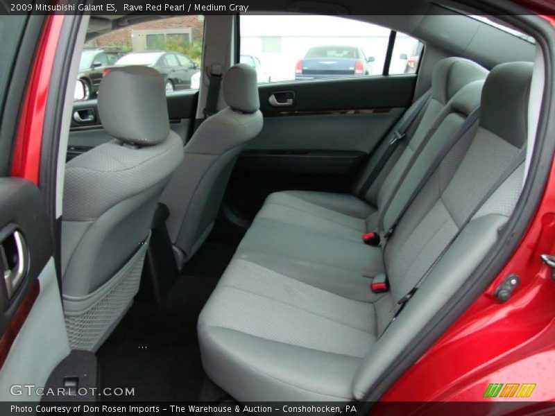 Rave Red Pearl / Medium Gray 2009 Mitsubishi Galant ES