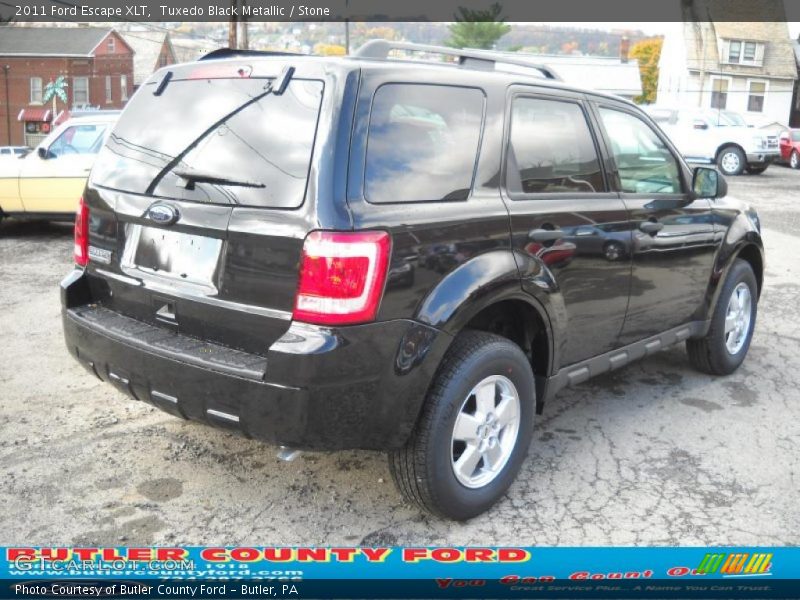 Tuxedo Black Metallic / Stone 2011 Ford Escape XLT