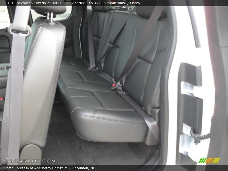 Summit White / Ebony 2011 Chevrolet Silverado 2500HD LTZ Extended Cab 4x4