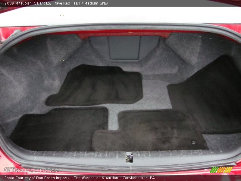 Rave Red Pearl / Medium Gray 2009 Mitsubishi Galant ES