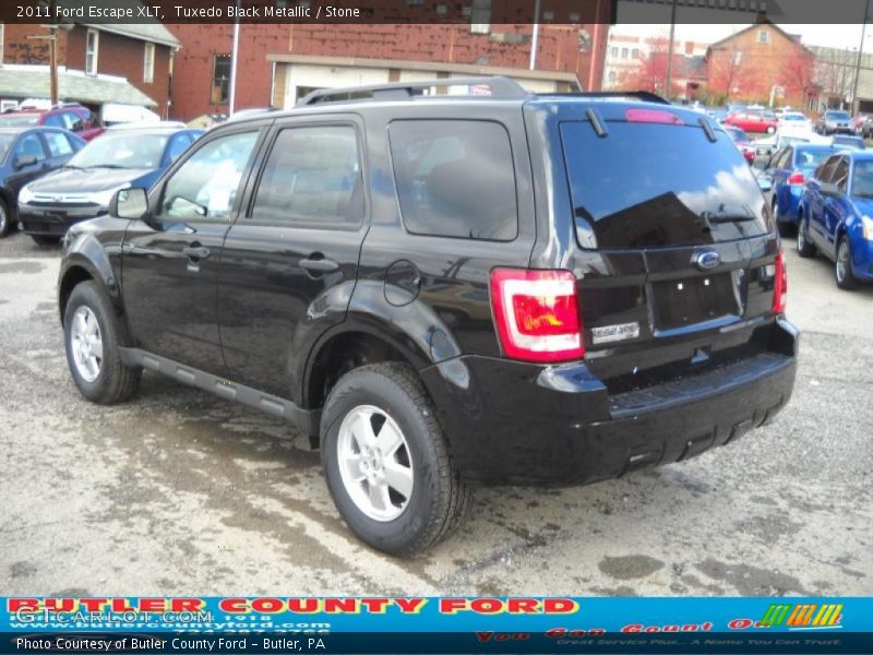Tuxedo Black Metallic / Stone 2011 Ford Escape XLT