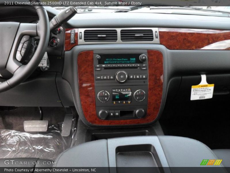 Controls of 2011 Silverado 2500HD LTZ Extended Cab 4x4