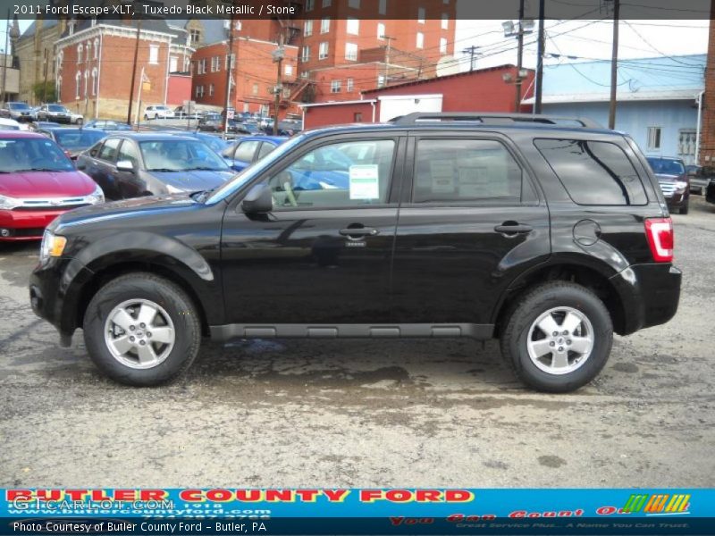 Tuxedo Black Metallic / Stone 2011 Ford Escape XLT