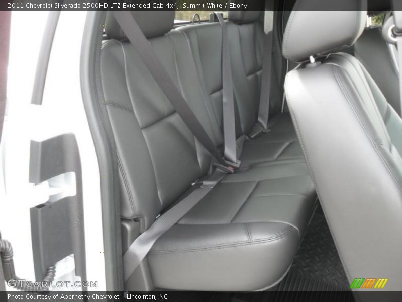 Summit White / Ebony 2011 Chevrolet Silverado 2500HD LTZ Extended Cab 4x4