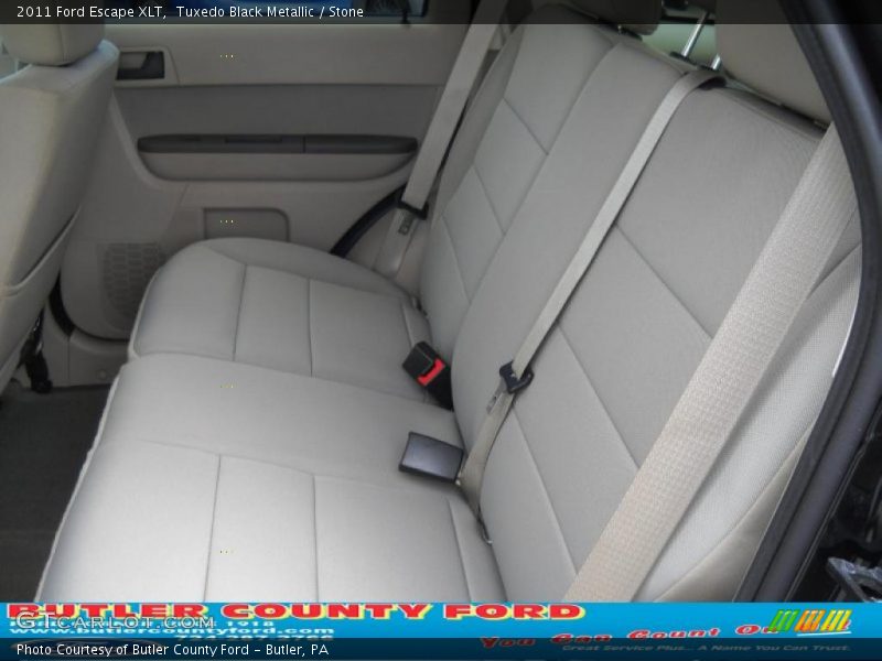 Tuxedo Black Metallic / Stone 2011 Ford Escape XLT