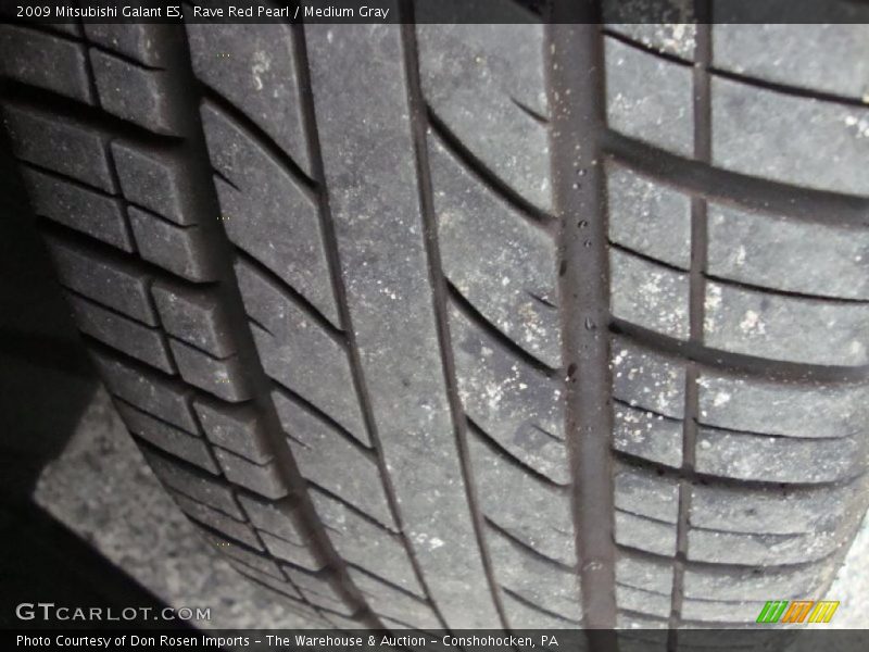 Rave Red Pearl / Medium Gray 2009 Mitsubishi Galant ES
