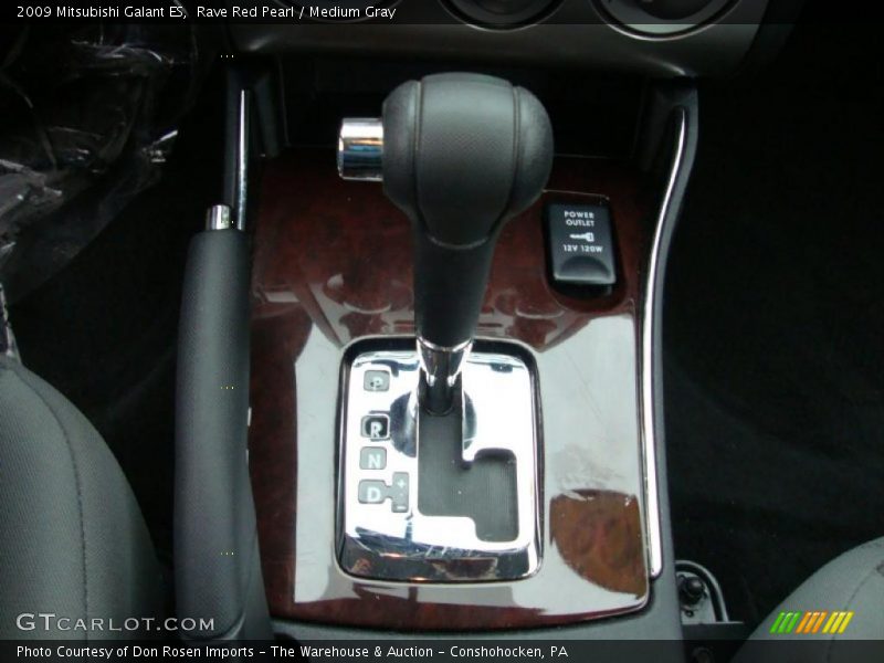 Rave Red Pearl / Medium Gray 2009 Mitsubishi Galant ES