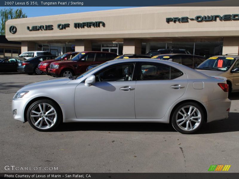Tungsten Pearl / Sterling 2007 Lexus IS 350