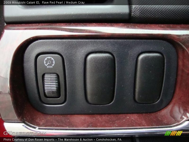Rave Red Pearl / Medium Gray 2009 Mitsubishi Galant ES
